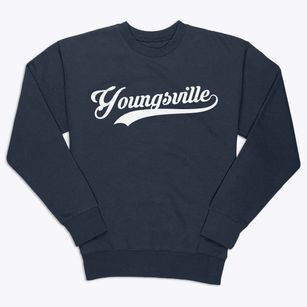 Youngsville North Carolina Vintage Team Premium Crewneck Sweatshirt