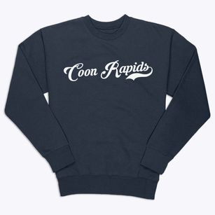 Coon Rapids Iowa Vintage Team Premium Crewneck Sweatshirt