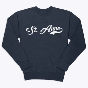 St. Anne Illinois Vintage Team Premium Crewneck Sweatshirt