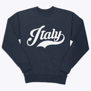 Italy New York Vintage Team Premium Crewneck Sweatshirt