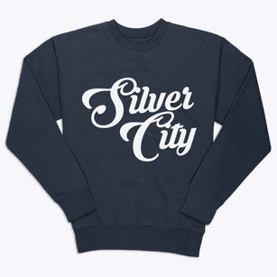 Silver City North Carolina Vintage Team Premium Crewneck Sweatshirt