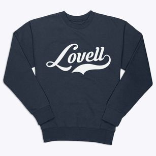 Lovell Maine Vintage Team Premium Crewneck Sweatshirt