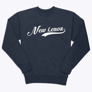 New Lenox Illinois Vintage Team Premium Crewneck Sweatshirt