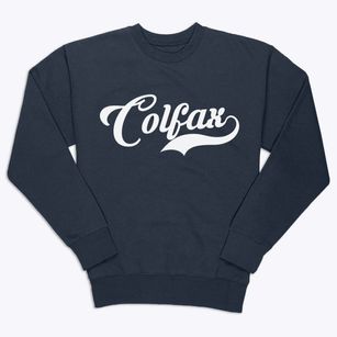 Colfax Illinois Vintage Team Premium Crewneck Sweatshirt
