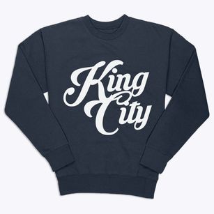 King City Missouri Vintage Team Premium Crewneck Sweatshirt