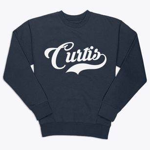 Curtis Nebraska Vintage Team Premium Crewneck Sweatshirt