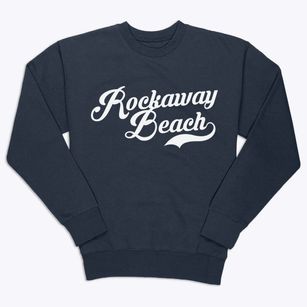 Rockaway Beach Missouri Vintage Team Premium Crewneck Sweatshirt