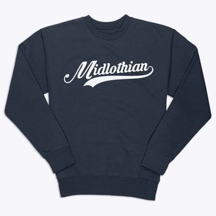 Midlothian Texas Vintage Team Premium Crewneck Sweatshirt