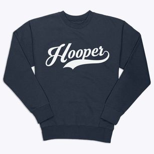 Hooper Nebraska Vintage Team Premium Crewneck Sweatshirt