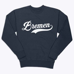 Bremen Maine Vintage Team Premium Crewneck Sweatshirt