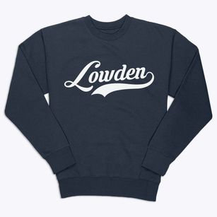 Lowden Iowa Vintage Team Premium Crewneck Sweatshirt