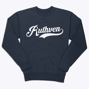 Ruthven Iowa Vintage Team Premium Crewneck Sweatshirt