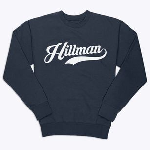 Hillman Michigan Vintage Team Premium Crewneck Sweatshirt