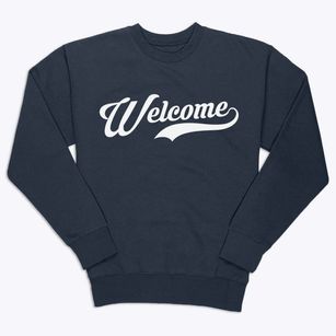 Welcome Minnesota Vintage Team Premium Crewneck Sweatshirt