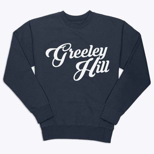 Greeley Hill California Vintage Team Premium Crewneck Sweatshirt