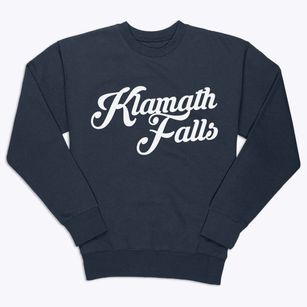Klamath Falls Oregon Vintage Team Premium Crewneck Sweatshirt