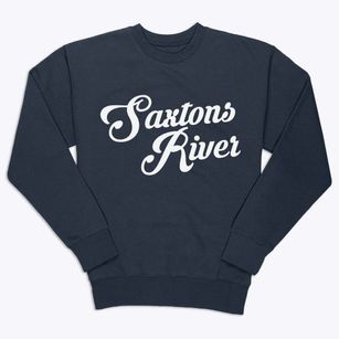 Saxtons River Vermont Vintage Team Premium Crewneck Sweatshirt