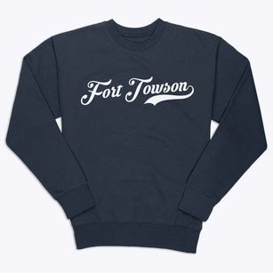 Fort Towson Oklahoma Vintage Team Premium Crewneck Sweatshirt