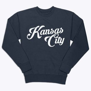 Kansas City Missouri Vintage Team Premium Crewneck Sweatshirt