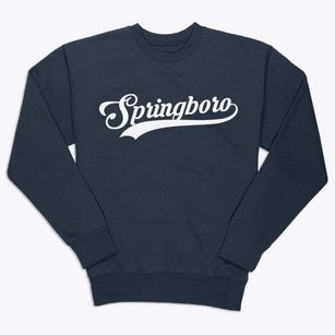 Springboro Pennsylvania Vintage Team Premium Crewneck Sweatshirt