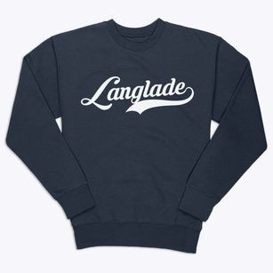 Langlade Wisconsin Vintage Team Premium Crewneck Sweatshirt