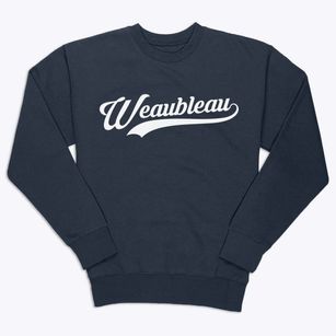 Weaubleau Missouri Vintage Team Premium Crewneck Sweatshirt