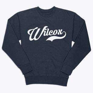 Wilcox Nebraska Vintage Team Premium Crewneck Sweatshirt