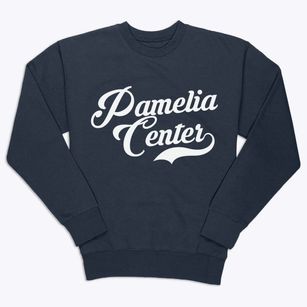 Pamelia Center New York Vintage Team Premium Crewneck Sweatshirt