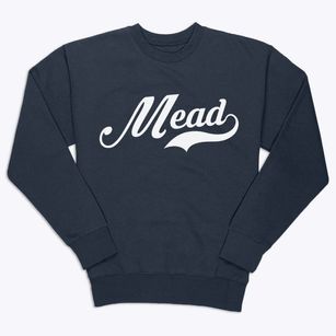 Mead Wisconsin Vintage Team Premium Crewneck Sweatshirt