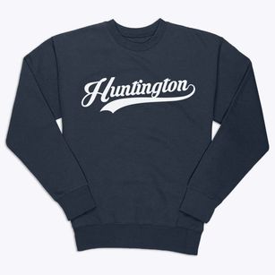 Huntington Indiana Vintage Team Premium Crewneck Sweatshirt