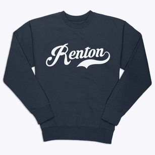 Renton Washington Vintage Team Premium Crewneck Sweatshirt