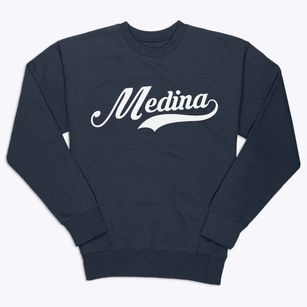 Medina North Dakota Vintage Team Premium Crewneck Sweatshirt