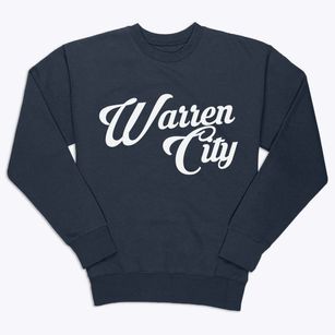Warren City Texas Vintage Team Premium Crewneck Sweatshirt