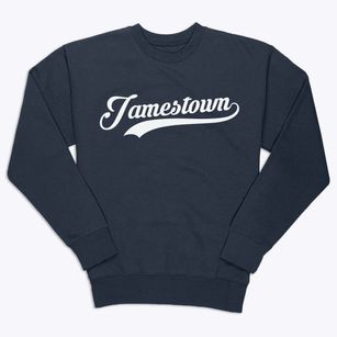 Jamestown Kansas Vintage Team Premium Crewneck Sweatshirt