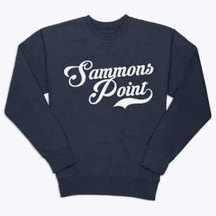 Sammons Point Illinois Vintage Team Premium Crewneck Sweatshirt