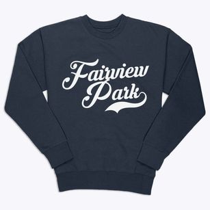 Fairview Park Ohio Vintage Team Premium Crewneck Sweatshirt
