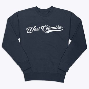 West Columbia South Carolina Vintage Team Premium Crewneck Sweatshirt