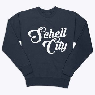Schell City Missouri Vintage Team Premium Crewneck Sweatshirt