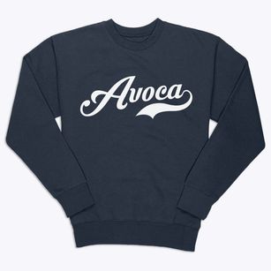 Avoca Nebraska Vintage Team Premium Crewneck Sweatshirt