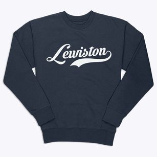 Lewiston New York Vintage Team Premium Crewneck Sweatshirt