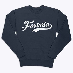 Fostoria Iowa Vintage Team Premium Crewneck Sweatshirt