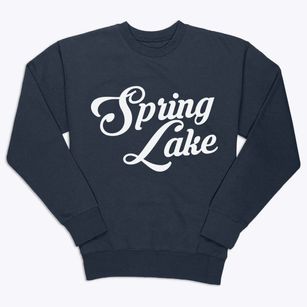 Spring Lake Indiana Vintage Team Premium Crewneck Sweatshirt