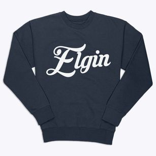 Elgin Pennsylvania Vintage Team Premium Crewneck Sweatshirt