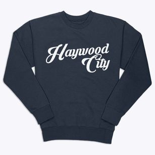 Haywood City Missouri Vintage Team Premium Crewneck Sweatshirt