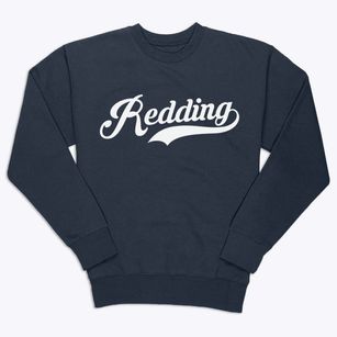 Redding California Vintage Team Premium Crewneck Sweatshirt