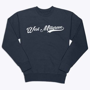 West Millgrove Ohio Vintage Team Premium Crewneck Sweatshirt