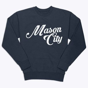 Mason City Nebraska Vintage Team Premium Crewneck Sweatshirt