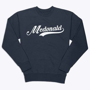 Mcdonald Kansas Vintage Team Premium Crewneck Sweatshirt