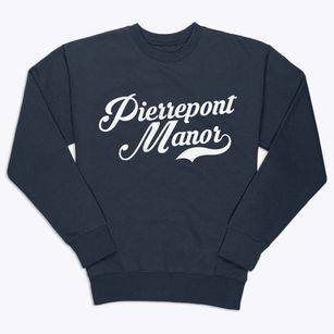 Pierrepont Manor New York Vintage Team Premium Crewneck Sweatshirt