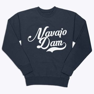 Navajo Dam New Mexico Vintage Team Premium Crewneck Sweatshirt
